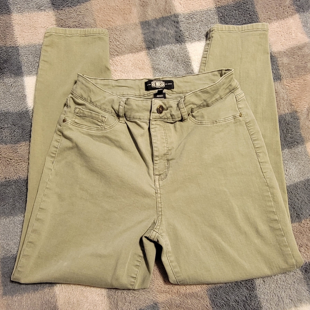 Rewash Sage Green Jeans